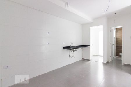 Sala - Cozinha de apartamento para alugar com 2 quartos, 50m² em Parque Peruche, São Paulo