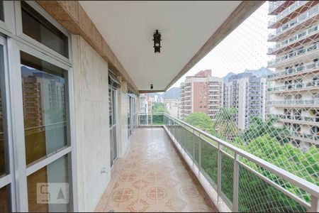 Varanda da Sala de apartamento para alugar com 4 quartos, 205m² em Tijuca, Rio de Janeiro