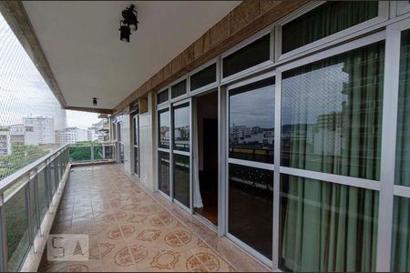 Varanda da Sala de apartamento para alugar com 4 quartos, 205m² em Tijuca, Rio de Janeiro