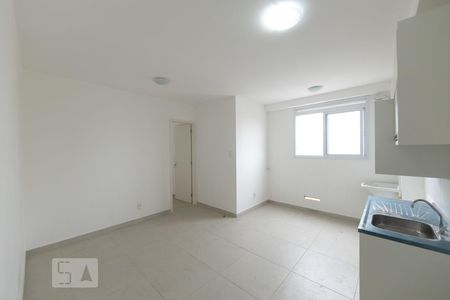 Sala e cozinha de apartamento para alugar com 1 quarto, 33m² em Brás, São Paulo