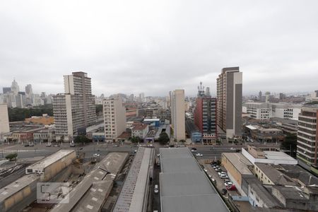 Vista Sala e cozinha de apartamento para alugar com 1 quarto, 33m² em Brás, São Paulo