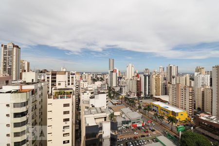 Vista da Sala de apartamento para alugar com 2 quartos, 72m² em Setor Bueno, Goiânia