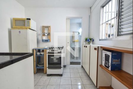 Cozinha de kitnet/studio para alugar com 1 quarto, 44m² em Campo Belo, São Paulo