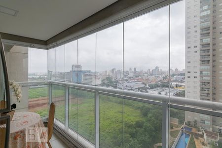 Varanda Gourmet de apartamento à venda com 3 quartos, 118m² em Jardim, Santo André