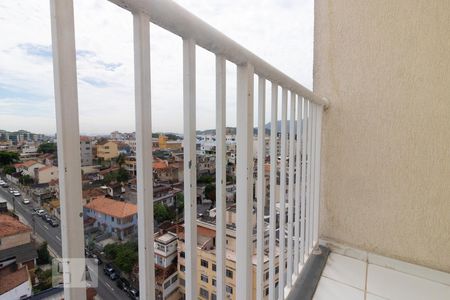 Varanda da Sala de apartamento para alugar com 2 quartos, 48m² em Todos Os Santos, Rio de Janeiro