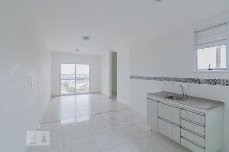 Sala e Cozinha  de apartamento para alugar com 3 quartos, 55m² em Parque Bandeirante, Santo André