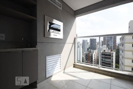 Varanda Gourmett de apartamento para alugar com 2 quartos, 60m² em Real Parque, São Paulo