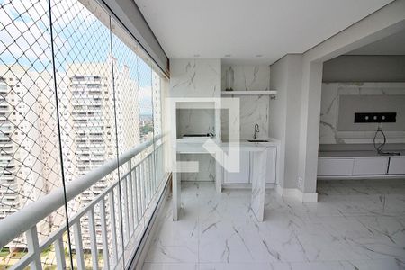 Varanda Gourmet de apartamento para alugar com 2 quartos, 107m² em Vila Lusitânia, São Bernardo do Campo