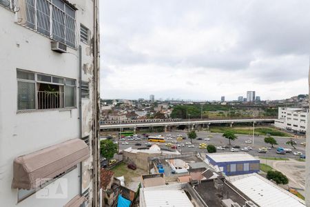 Varanda da Sala de apartamento à venda com 1 quarto, 35m² em Praca da Bandeira, Rio de Janeiro
