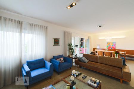 Sala de estar de apartamento para alugar com 3 quartos, 172m² em Vila Cordeiro, São Paulo