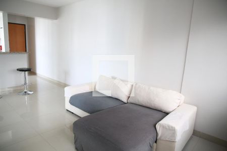 Sala de apartamento para alugar com 2 quartos, 58m² em Residencial Eldorado, Goiânia