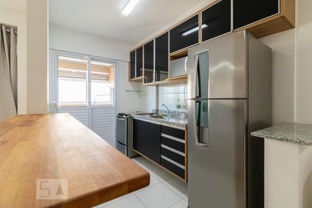 Cozinha de apartamento à venda com 1 quarto, 42m² em Melville Empresarial Ii, Barueri