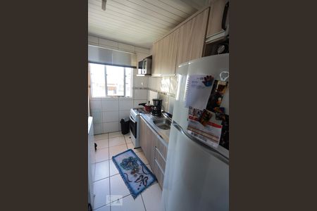 Cozinha de apartamento à venda com 2 quartos, 57m² em Santos Dumont, São Leopoldo