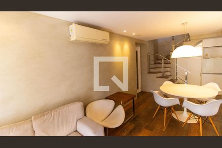 Sala de apartamento para alugar com 1 quarto, 100m² em Gragoatá, Niterói