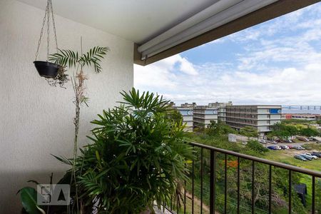 Varanda da Sala de apartamento para alugar com 1 quarto, 100m² em Gragoatá, Niterói