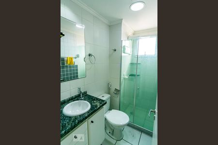 Banheiro de apartamento para alugar com 2 quartos, 51m² em Vila Antonieta, São Paulo