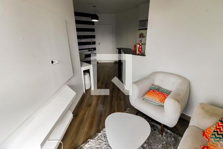 Sala de apartamento à venda com 1 quarto, 43m² em Vila Suzana, São Paulo