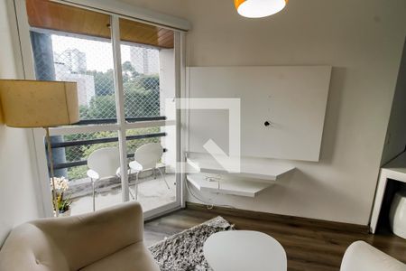 Sala de apartamento à venda com 1 quarto, 43m² em Vila Suzana, São Paulo