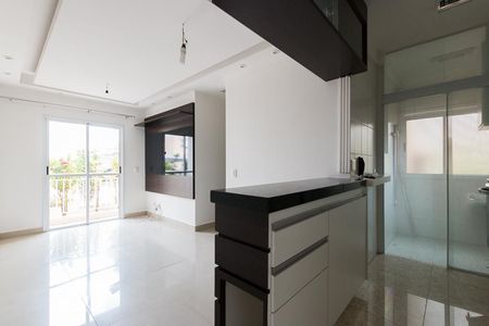 Sala  de apartamento à venda com 3 quartos, 69m² em Jardim Santa Genebra, Campinas