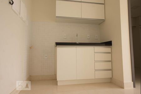 Cozinha  de apartamento para alugar com 1 quarto, 30m² em Sul (águas Claras), Brasília