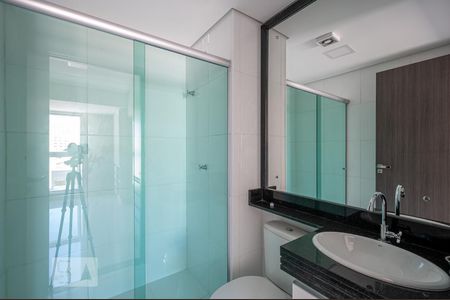 Banheiro Suíte de apartamento para alugar com 1 quarto, 33m² em Sul (águas Claras), Brasília