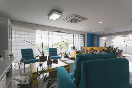 Sala de apartamento para alugar com 6 quartos, 320m² em Barra da Tijuca, Rio de Janeiro