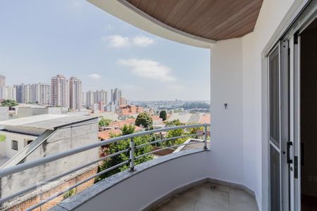 Varanda de apartamento à venda com 3 quartos, 120m² em Campestre, Santo André