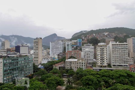 Vista da varanda da Sala de apartamento à venda com 1 quarto, 42m² em Ipanema, Rio de Janeiro