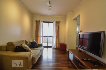 Sala de Estar de apartamento para alugar com 2 quartos, 52m² em Cidade Monções, São Paulo