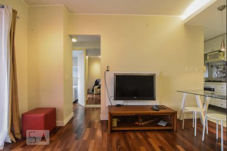 Sala de Estar de apartamento para alugar com 2 quartos, 52m² em Cidade Monções, São Paulo