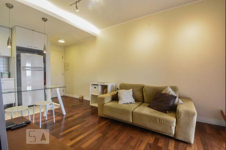 Sala de Estar de apartamento para alugar com 2 quartos, 52m² em Cidade Monções, São Paulo