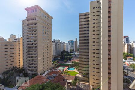 Vista da sala de jantar de apartamento à venda com 4 quartos, 170m² em Cambuí, Campinas