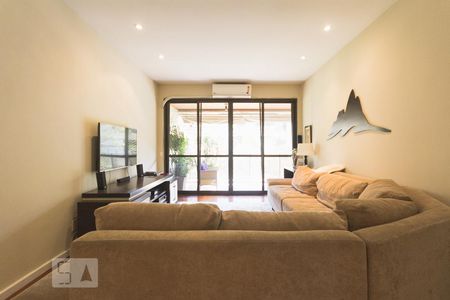 Sala de apartamento para alugar com 3 quartos, 142m² em Barra da Tijuca, Rio de Janeiro