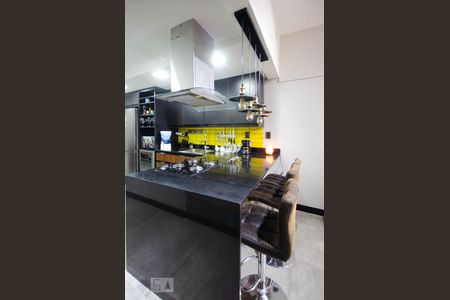 Cozinha americana de apartamento para alugar com 3 quartos, 80m² em Leblon, Rio de Janeiro
