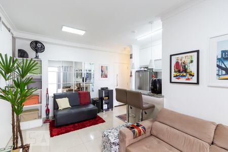 Sala de apartamento à venda com 1 quarto, 45m² em Paineiras do Morumbi, São Paulo