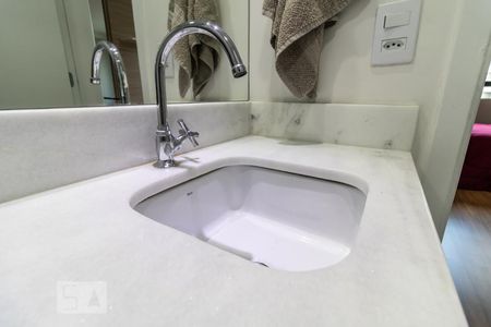 Detalhe do Banheiro de kitnet/studio à venda com 1 quarto, 25m² em Bethaville I, Barueri