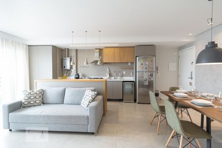 Sala de apartamento para alugar com 2 quartos, 60m² em Nova Piraju, São Paulo