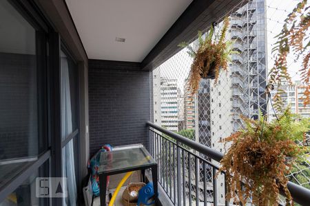 Varanda de kitnet/studio para alugar com 1 quarto, 37m² em Bela Vista, São Paulo