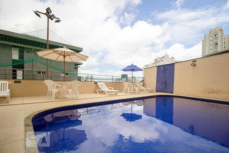 Área comum - Piscina de apartamento à venda com 3 quartos, 95m² em Gutierrez, Belo Horizonte