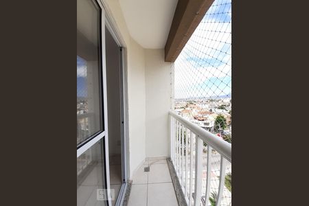Varanda da Sala de apartamento para alugar com 2 quartos, 53m² em Del Castilho, Rio de Janeiro