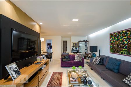 Sala de apartamento à venda com 4 quartos, 165m² em Vale do Sereno, Nova Lima