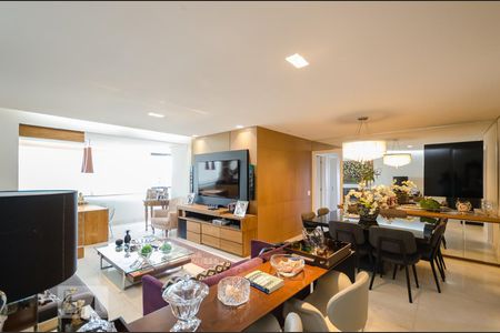 Sala de apartamento à venda com 4 quartos, 165m² em Vale do Sereno, Nova Lima