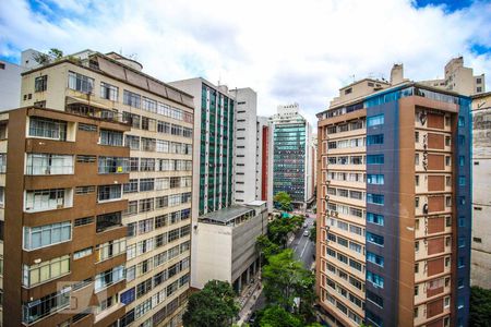 Vista Sala de apartamento à venda com 2 quartos, 70m² em Centro, Belo Horizonte