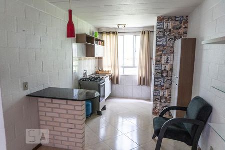 Cozinha de apartamento à venda com 2 quartos, 48m² em Pinheiro, São Leopoldo