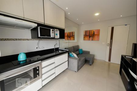 Detalhe cozinha de kitnet/studio para alugar com 1 quarto, 36m² em Vila Augusta, Guarulhos