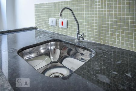 Cozinha de apartamento para alugar com 1 quarto, 42m² em Bela Vista, São Paulo