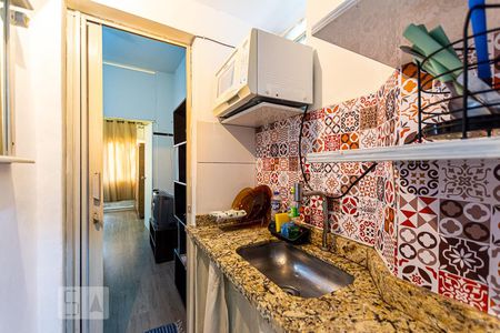 Cozinha de kitnet/studio à venda com 1 quarto, 36m² em Centro, Niterói