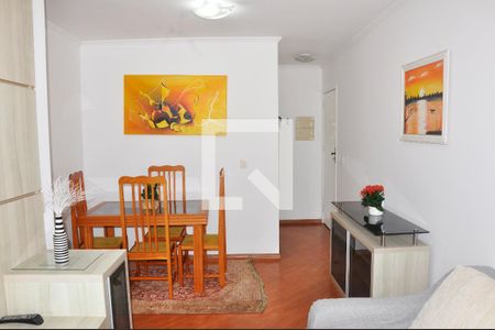 Sala e Sala de Jantar de apartamento para alugar com 2 quartos, 60m² em Vila Basileia, São Paulo