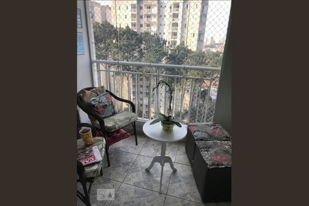 varanda de apartamento para alugar com 3 quartos, 75m² em Parque São Lucas, São Paulo