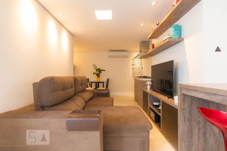 Sala de apartamento à venda com 2 quartos, 65m² em Cidade Monções, São Paulo